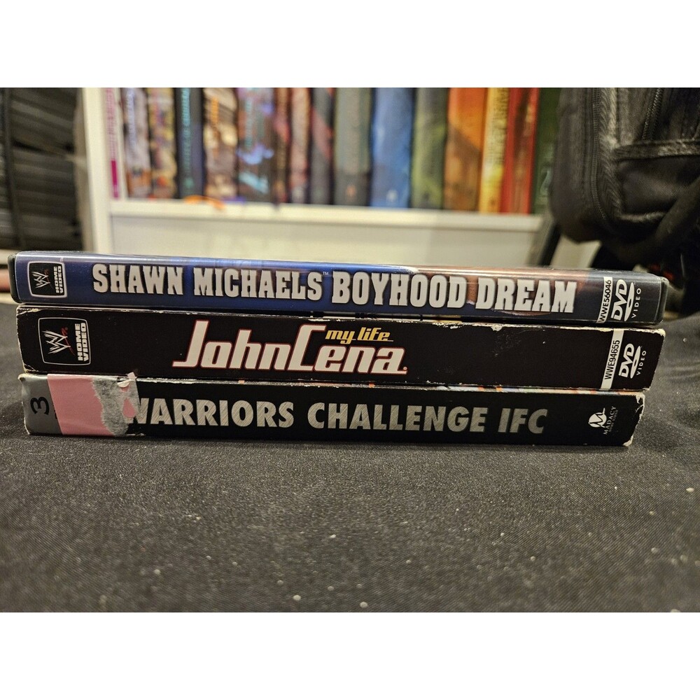 WWE IFC John Cena Shawn Michaels Dvd Lot Movie